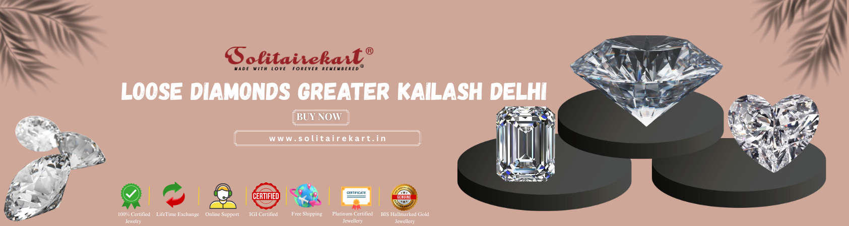 Discover the Best Loose Diamonds in Greater Kailash, Delhi
